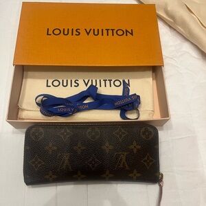 Authentic Louis Vuitton Clemence Wallet